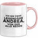 Andrea Tasse Ich Bin Diese Legendaere Andrea, Von Der Alle Reden Geschenk Rosa Trendation