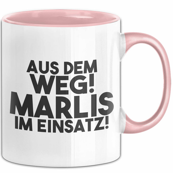 Marlis Tasse Aus Dem Weg! Marlis Im Einsatz! Geschenk