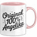 Angelika Tasse Geschenk Original 100% Angelika Geschenkidee Geburtstag Rosa Trendation