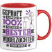 Vogelzüchter Geschenk Lustiger Spruch für Vogelzüchter Geschenkidee Bester Vogelzüchter Der Welt Rot Trendation