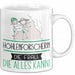 Höhlenforscherin Geschenk Tasse Becher Die Frau Die Allen Kann Geschenkidee für eine Höhlenforscherin Lustig Weiß Trendation