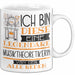 Musiktheoretikerin Tasse Geschenk Ich Bin Diese Eine Legendäre Musiktheoretikerin Von Der Alle Reden Geschenkidee Geburtstag Weihnachten Weiß Trendation