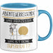 Abenteuerreisende Und Prinzessin Tasse Geschenk Für Eine Abenteuerreisende Geburtstag Was Ist Deine Superkraft Blau Trendation