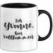 Yvonne Tasse Ich Yvonne, Bin Vollkommen Geschenk Schwarz Trendation