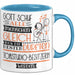 Tonstudio-Besitzerin Geschenk Becher Tasse Gott Schuf Alle Menschen Gleich Nur Die Besten Durfeten Tonstudio-Besitzerin Werden Geschenkidee Lustig Blau Trendation