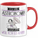 Astronomin Tasse Geschenk Ich Bin Astronomin Warum Weil Ich Es Kann Geschenkidee Geburtstag Rot Trendation