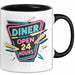 Diner Fan Tasse Geschenkidee für Retro Essen Liebhaber Trendation