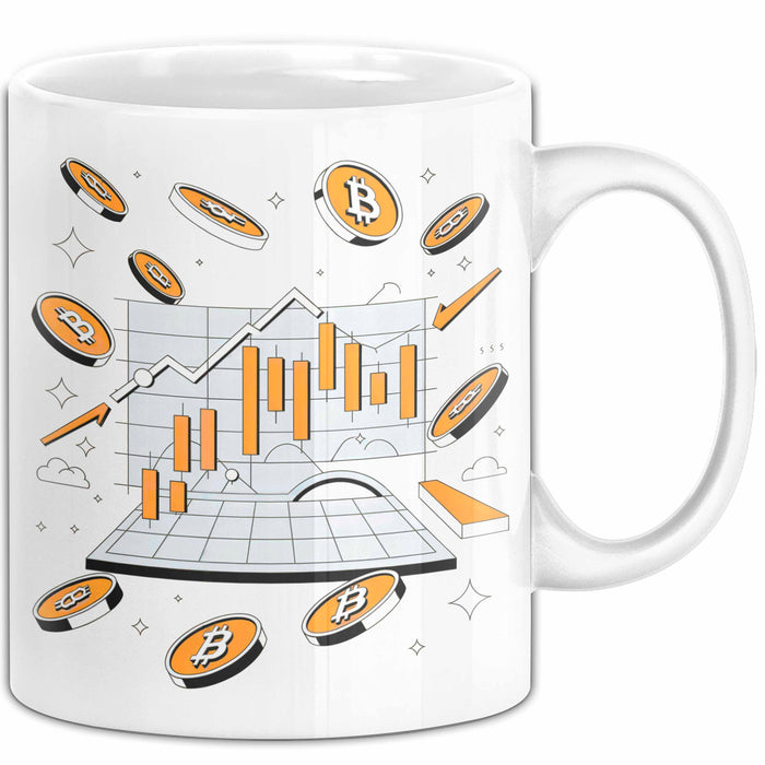 Krypto Trader Tasse Geschenk Lustige Geschenkidee Spruch Für Coin Beobachter Weiß Trendation