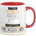 Professorin Tasse Geschenk Becher Stark Attraktiv Furchtlos Professorin Lustige Geschenkidee Rot Trendation