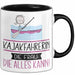 Kajakfahrerin Geschenk Tasse Becher Die Frau Die Allen Kann Geschenkidee für eine Kajakfahrerin Lustig Trendation