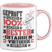 Gitarrenvirtuose Geschenk Lustiger Spruch für Gitarrenvirtuose Geschenkidee Bester Gitarrenvirtuose Der Welt Rosa Trendation