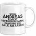 Andreas Tasse Wenn Andreas Nicht Repariert, Sind Wir Am Arsch Geschenk Weiß Trendation
