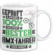 BMX-Fahrer Geschenk Lustiger Spruch für BMX-Fahrer Geschenkidee Bester BMX-Fahrer Der Welt Weiß Trendation