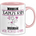 Tänzerin Tasse Geschenk Ich Bin Tänzerin Warum Weil Ich Es Kann Geschenkidee Geburtstag Rosa Trendation