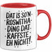 Roswitha Tasse Geschenk Dat Is So'n Roswitha Ding Dat Raffste Eh Nicht Geschenkidee Becher mit Name Rot Trendation