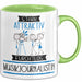 Musikjournalistin Tasse Geschenk Becher Stark Attraktiv Furchtlos Musikjournalistin Lustige Geschenkidee Grün Trendation