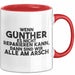 Guenther Tasse Wenn Guenther Nicht Repariert, Sind Wir Am Arsch Geschenk Rot Trendation