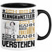 Klangkünstler Geschenk Tasse Lustige Geschenkdiee für einen Klangkünstler Geburtstag Ich Bin Klangkünstler Ich Kann Es Dir Erklären Aber Nicht Für Dich Verstehen Schwarz Trendation