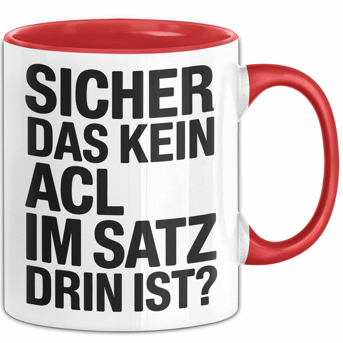 Lateinlehrer Unterricht Tasse Geschenk Lustige Geschenkidee Spruch Sicher Das Kein Aci Im Satz Drin Ist Rot Trendation