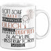 Slackline-Instruktorin Geschenk Becher Tasse Gott Schuf Alle Menschen Gleich Nur Die Besten Durfeten Slackline-Instruktorin Werden Geschenkidee Lustig Weiß Trendation