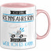 Rennfahrerin Tasse Geschenk Ich Bin Rennfahrerin Warum Weil Ich Es Kann Geschenkidee Geburtstag Rosa Trendation