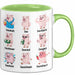 Schweinebauer Schweine Tier Tasse Geschenk Lustige Geschenkidee Spruch Arten Von Schweinen Grün Trendation