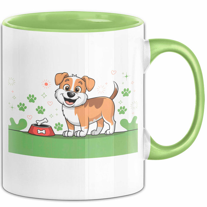 Hundebesitzer Tasse Geschenk Lustige Geschenkidee Spruch Für Hunde Eltern Grün Trendation