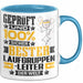 Laufgruppenleiter Geschenk Lustiger Spruch für Laufgruppenleiter Geschenkidee Bester Laufgruppenleiter Der Welt Blau Trendation