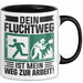 Feuerwehrmann Tasse Geschenk Dein Fluchtweg Ist Mein Weg Zur Arbeit Geschenkidee Becher Trendation