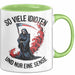 Sensenmann Tasse Geschenk Lustige Geschenkidee Spruch So Viele Idioten Und Nur Eine Sense Grün Trendation