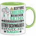 Stiefschwäger Geschenk Tasse Lustiger Spruch Erheben Sie Sich Der Stiefschwäger Betritt den Raum Grün Trendation