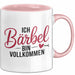Bärbel Tasse Geschenk Ich Bin Vollkommen Bärbel Geschenkidee Geburtstag Rosa Trendation