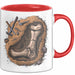 Archäologe Tasse Geschenkidee für Ruinen Entdecker Rot Trendation
