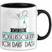 Geschenk für Vogelrescuerin Tasse Lustige Geschenkidee Geburtstag Ich Bin Vogelrescuerin Ich Darf Das Trendation