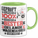 Geländewagenfahrer Geschenk Lustiger Spruch für Geländewagenfahrer Geschenkidee Bester Geländewagenfahrer Der Welt Grün Trendation