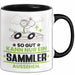 Sammler Geschenk Tasse So Gut Kann Nur Ein Sammler Aussehen Geschenkidee Kaffee-Becher Schwarz Trendation