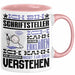Schriftsteller Geschenk Tasse Geschenkidee für Schriftsteller Geburtstag Lustiger Spruch Ich Bin Schriftsteller Ich Kann Es Dir Erklären Aber Nicht Für Dich Verstehen Rosa Trendation
