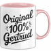 Gertrud Tasse Geschenk Original 100% Gertrud Geschenkidee Geburtstag Rosa Trendation