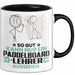 Paddelboard-Lehrer Geschenk Tasse So Gut Kann Nur Ein Paddelboard-Lehrer Aussehen Geschenkidee Kaffee-Becher Schwarz Trendation