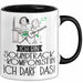 Geschenk für Soundtrack-Komponistin Tasse Lustige Geschenkidee Geburtstag Ich Bin Soundtrack-Komponistin Ich Darf Das Trendation