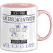 Katzenschutzaktivistin Tasse Geschenk Ich Bin Katzenschutzaktivistin Warum Weil Ich Es Kann Geschenkidee Geburtstag Rosa Trendation