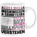 Musikwissenschaftler Geschenk Tasse Lustige Geschenkdiee für einen Musikwissenschaftler Geburtstag Ich Bin Musikwissenschaftler Ich Kann Es Dir Erklären Aber Nicht Für Dich Verstehen Weiß Trendation