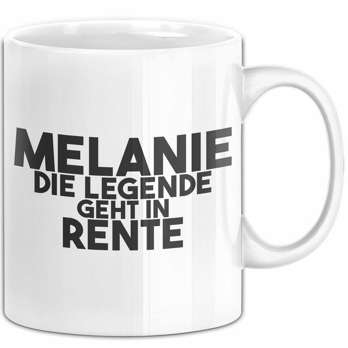 Melanie Tasse Melanie – Die Legende Geht In Rente Geschenk