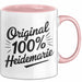 Heidemarie Tasse Geschenk Original 100% Heidemarie Geschenkidee Geburtstag Rosa Trendation