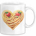 Spaghetti Tasse Für Frauen Und Männer Spaghetti-Liebhaber Herz Weiß Trendation