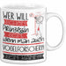 Vogelforscherin Tasse Geschenk Spruch Wer Will Schon Prinzessin Sein Wenn Man Auch Vogelforscherin Sein Kann Weiß Trendation