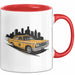 Taxifahrer Tasse Geschenkidee Berufskraftfahrer Lustiger Geschenkidee Lustig Rot Trendation