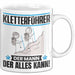 Kletterführer Tasse Geschenk für Kletterführer Der Mann Der Alles Kann Geschenkidee zum Geburtstag Weiß Trendation