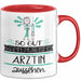 Ärztin Geschenk Tasse So Gut Kann Nur Eine Ärztin Aussehen Geschenkidee Geburtstag Weihnachten Lustig Rot Trendation