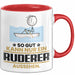 Ruderer Geschenk Tasse So Gut Kann Nur Ein Ruderer Aussehen Geschenkidee Kaffee-Becher Rot Trendation